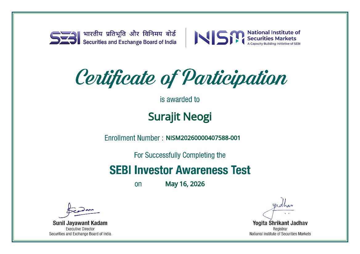 Certificate 3