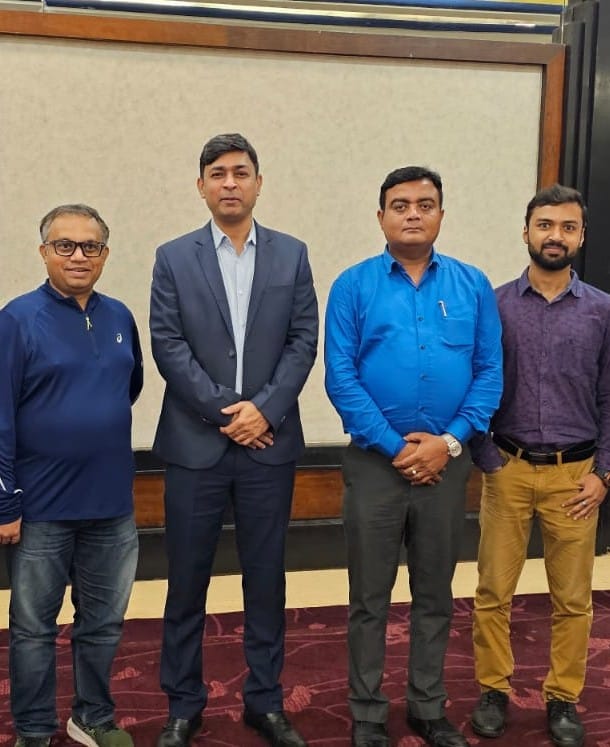 With Mr Manish Ranjan