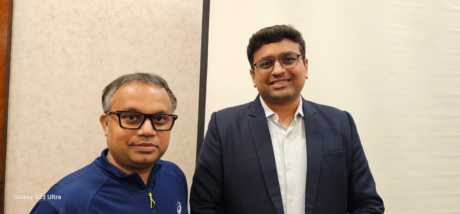 With Mr Paras Matalia